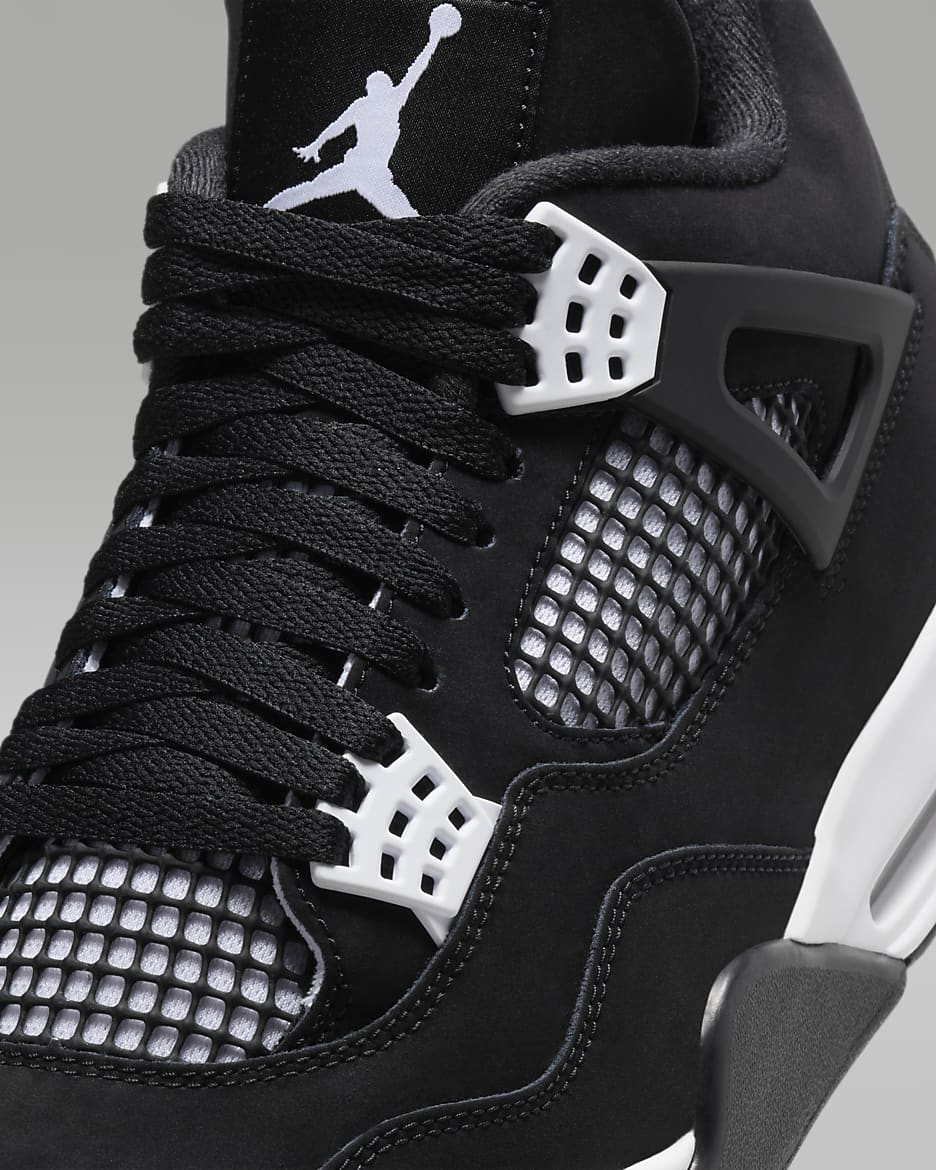 Air Jordan 4 Retro White Thunder Men s Shoes. Nike ID